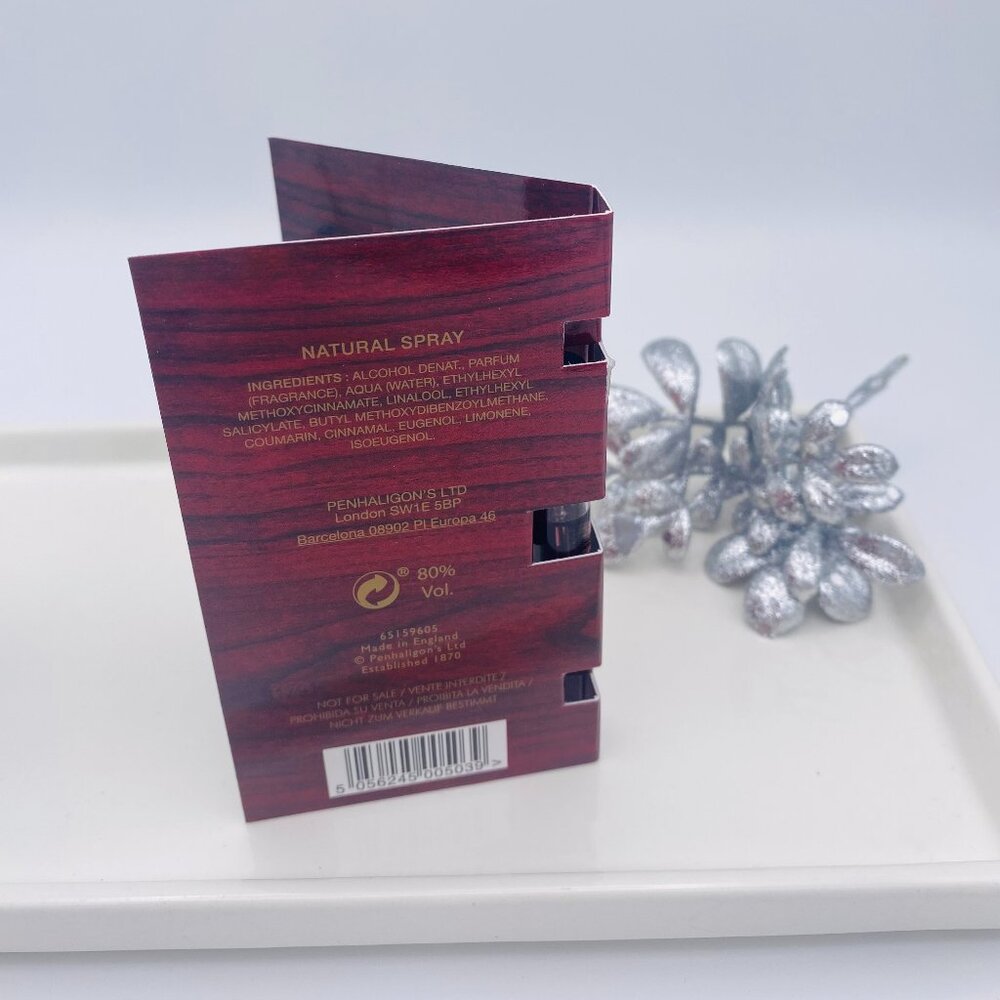 PENHALIGON'S Babylon EDP Warm Spicy Saffron Vanilla Cedar-Sample1.5ml,0.05oz-NEW - Picture 10 of 13